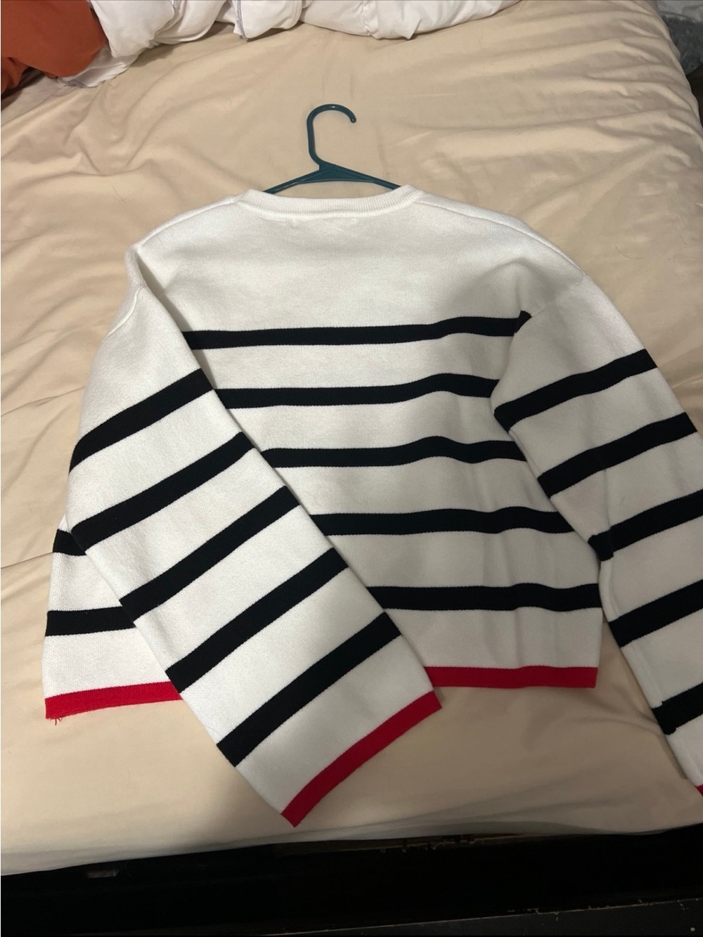 Altar'd State Cream Crewneck Pullover - Picture 3 of 4